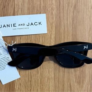 NWT Kids Janie and Jack Black Sunglasses